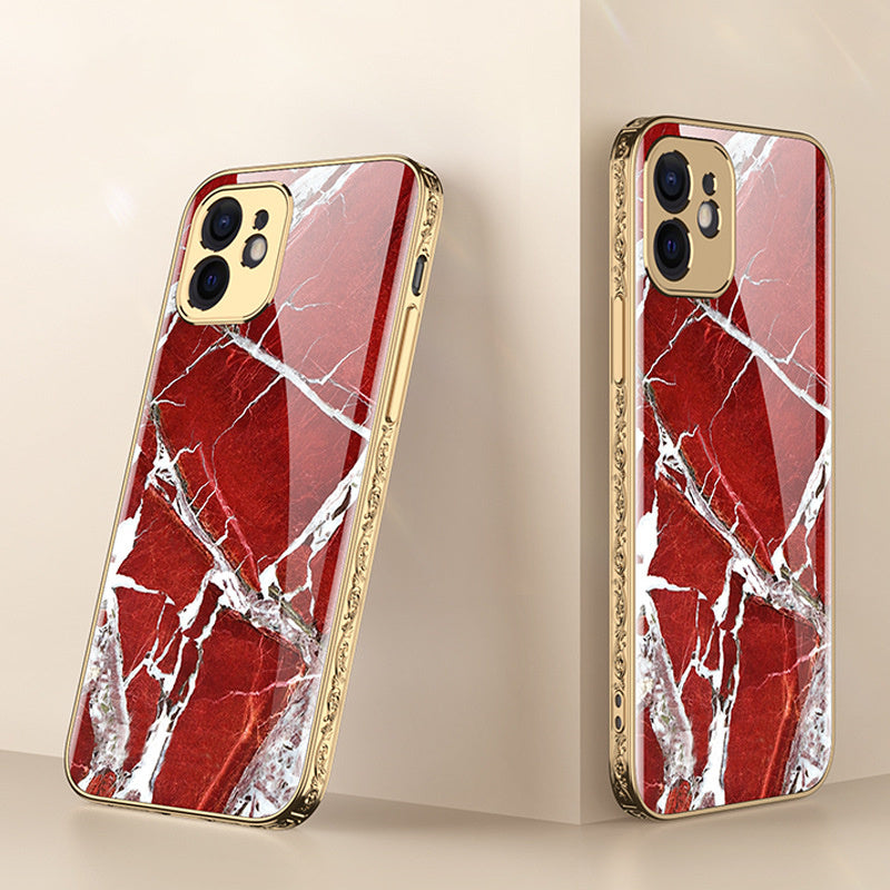 Mobile Phone Shell Embossed Electroplating Phone Case Mobile Phone Shell Embossed Electroplating Phone Case